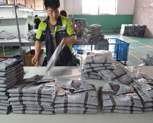 冬季清潔工作服定做廠家